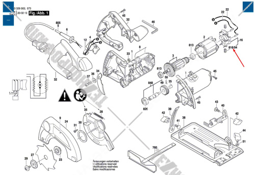 Угольные щетки к циркулярной пиле PKS 40 BOSCH (2610386546) купить в сервисном центре Технопрофиль фото 2