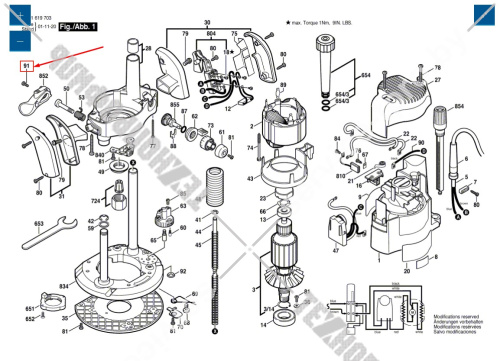 Болт__GOF 2000 CE (левая резьба) купить в сервисном центре Технопрофиль фото 2