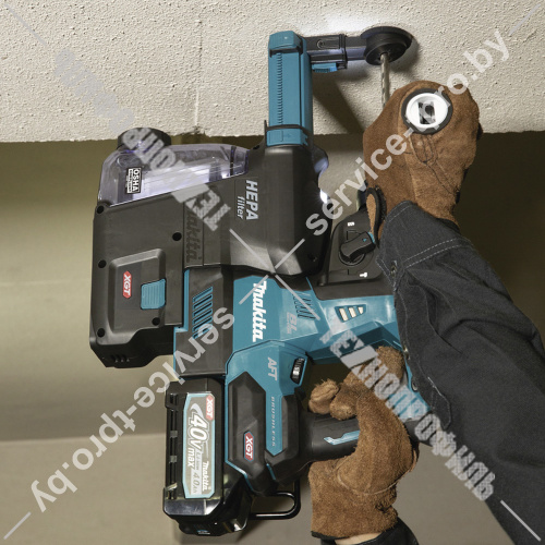 Насадка-пылесос DX12 к перфораторам XGT40V HR001G / HR003G MAKITA (191E54-9) купить в сервисном центре Технопрофиль фото 3