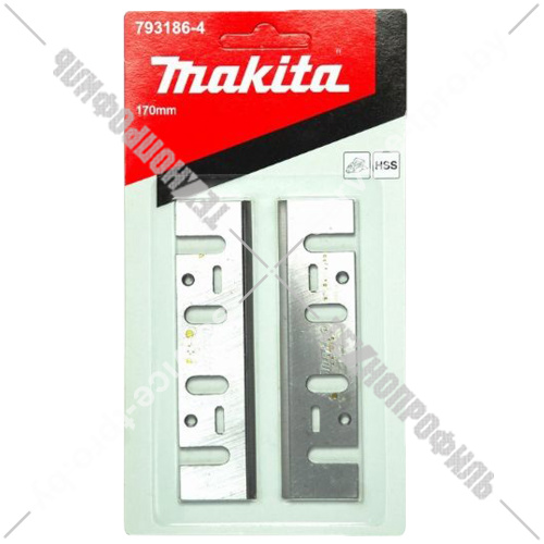 Ножи HSS 170 мм для рубанка 1806B (2 шт) MAKITA (793186-4) купить в сервисном центре Технопрофиль