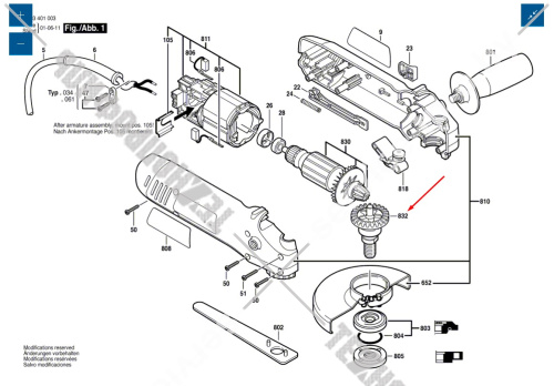 Шпиндель М14 к углошлифмашине PWS 6-115 / PWS 600 / PWS 650 BOSCH (1607000992) купить в сервисном центре Технопрофиль фото 2