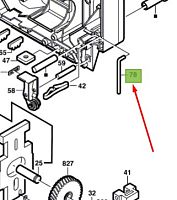 Штифт предохранительный к PST 650 / 700 / 750 / 800 / 900 BOSCH (2603105088) купить в сервисном центре Технопрофиль