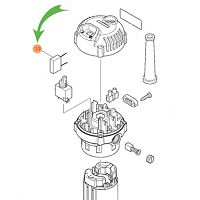 Коробка конденсатора к M3700 / M9400 / M0921 MAKITA MT (645240-9) купить в сервисном центре Технопрофиль