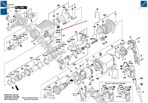 Штифт поводковый к перфораторам GBH BOSCH (1614690002) купить в сервисном центре Технопрофиль фото 4