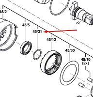 Шайба к гайковертам GDR / GDX 18 / 180 BOSCH (2609110812) купить в сервисном центре Технопрофиль