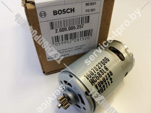 Двигатель шуруповерта Bosch PSR 1800 LI-2 (3603JA3102) 2609005257 купить в сервисном центре Технопрофиль