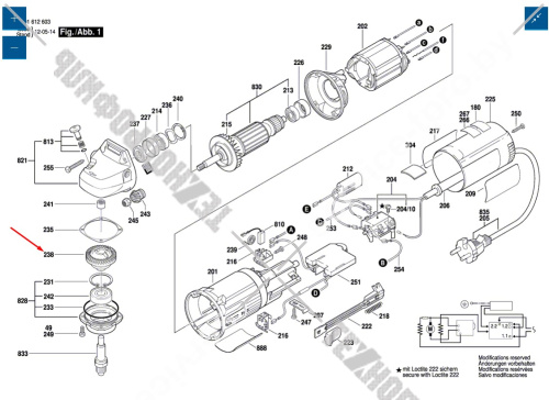 Ведомая шестерня болгарки УШМ Bosch GWS 9-150 C (0601345603) 1606333235 купить в сервисном центре Технопрофиль фото 4