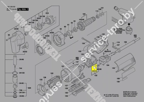 Угольные щетки__GNA 16 / GSC 16 (3607014001) купить в сервисном центре Технопрофиль