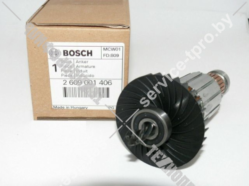 Якорь в сборе к циркулярной пиле PKS 40 BOSCH (2609001406) купить в сервисном центре Технопрофиль