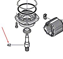Шпиндель GPO 14 E / GWS 14-180 BOSCH (F000600150) купить в сервисном центре Технопрофиль