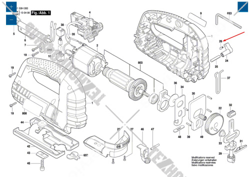 Пружина к лобзику GST 8000 E BOSCH (1619X03196) купить в сервисном центре Технопрофиль фото 2
