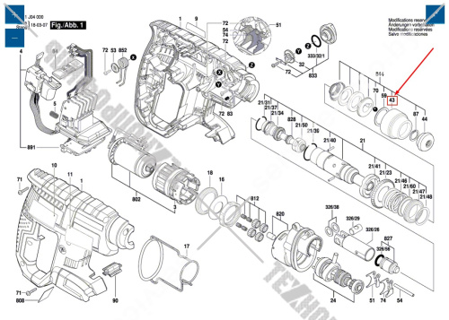 Гильза защитная__GBH 18 V-EC / GBH 18 V-LI купить в сервисном центре Технопрофиль фото 2
