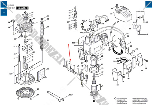 Запирающий рычаг__GOF 1300 CE купить в сервисном центре Технопрофиль фото 2