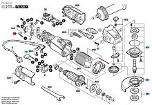 Угольные щетки к Skil 9455, Skil 9475 BOSCH (2610Z00633) купить в сервисном центре Технопрофиль