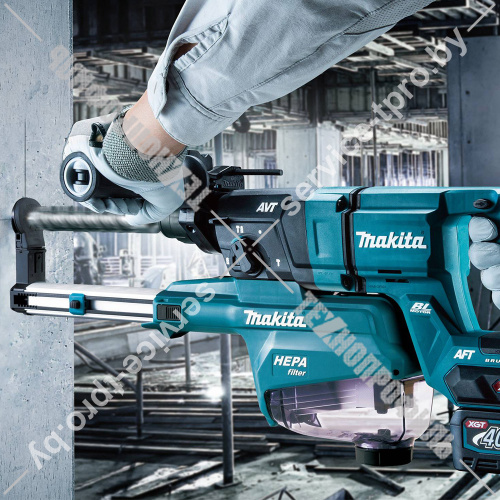 Насадка-пылесос DX15 к перфоратору XGT40V HR007G MAKITA (127185-8) купить в сервисном центре Технопрофиль фото 4