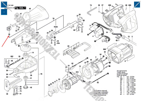Держатель ножа__GSA 1100 E купить в сервисном центре Технопрофиль фото 3 Держатель ножа__GSA 1100 E купить в сервисном центре Технопрофиль фото 3