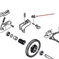 Пружина сжатия к пиле AKE 35 S / AKE 40 S BOSCH (2609001090) купить в сервисном центре Технопрофиль