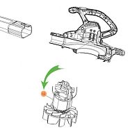 Двигатель воздуходувки Makita UB0801 GT31102808 купить в сервисном центре Технопрофиль