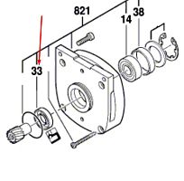 Кольцо уплотнительное 15*30*7/6 к GDB 2500 WE BOSCH (3600290065) купить в сервисном центре Технопрофиль