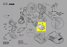 Коробка редуктора__GSR 18V-60 FC / GSR 18V-90 FC BOSCH купить в сервисном центре Технопрофиль