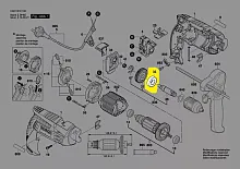 Подшипник шариковый__GSB 16 RE / GSB 1600 RE (1900905122) купить в сервисном центре Технопрофиль