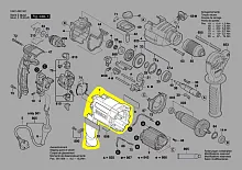Корпус мотора__GSB 21-2 RE / GSB 24-2 купить в сервисном центре Технопрофиль