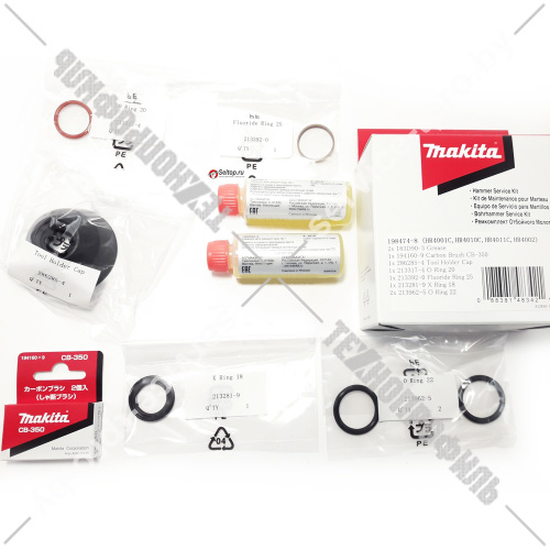 Ремкомплект к перфоратору HR4001C MAKITA (198474-8) купить в сервисном центре Технопрофиль