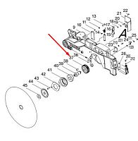 Шестерня торцевой пилы Makita LH1200FL, LH1201FL JM23300044 купить в сервисном центре Технопрофиль