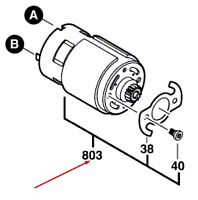 Двигатель шуруповерта Bosch GSR 12V (3601J95500) 2609199126 купить в сервисном центре Технопрофиль Двигатель шуруповерта Bosch GSR 12V (3601J95500) 2609199126 купить в сервисном центре Технопрофиль